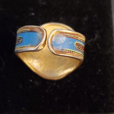 Rare Vtg Smoke a Cigar Band Ring