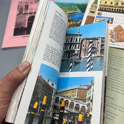 Vacation Travel Books on Venice Italy & The Rhine