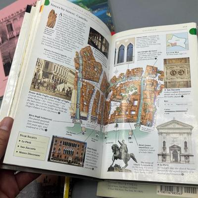 Vacation Travel Books on Venice Italy & The Rhine
