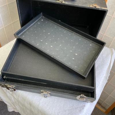 Hard Case Jewelry Carrier w/ trays