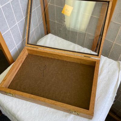 Oak Thin Display case