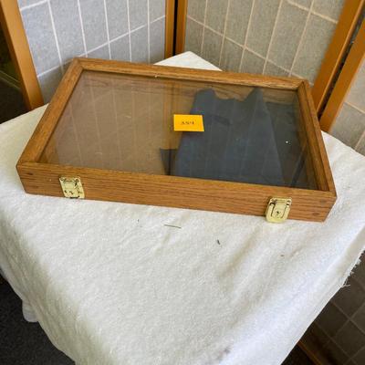 Thin Oak display case