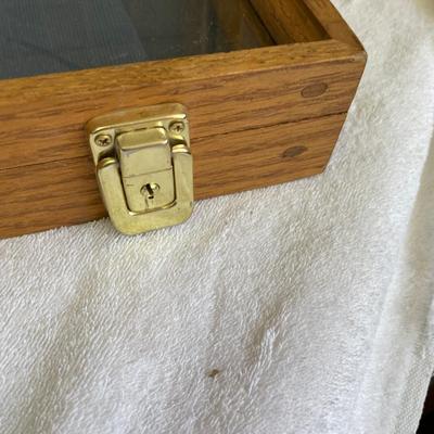 Thin Oak display case