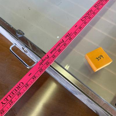 Table top display case