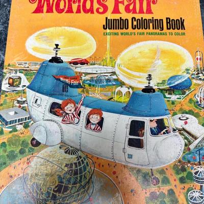 Worlds fair Jumbo Coloring book