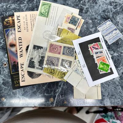 Vintage stamps