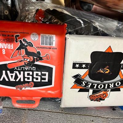 Vintage orioles stadium seat cushions