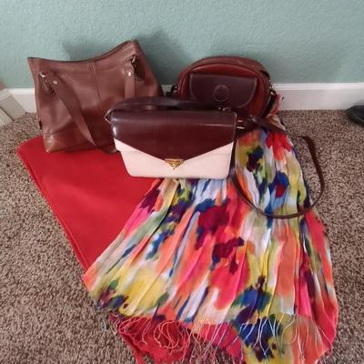PURSES AND SCARVES