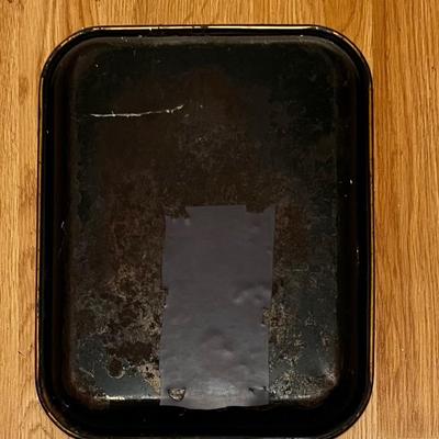 1937 Vintage Coca Cola Running Girl Tin Serving Tray