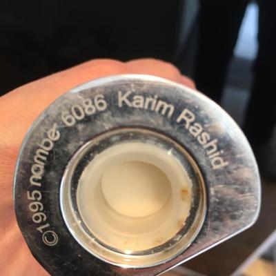 Nambe salt and pepper shakers