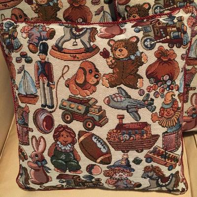 Tapestry pillows
