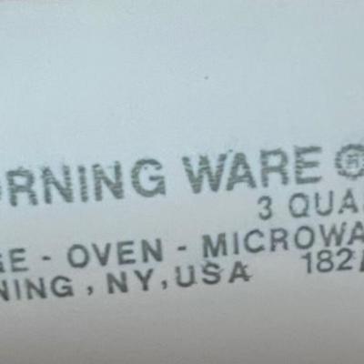 Corning Ware 3 Quart w/lid