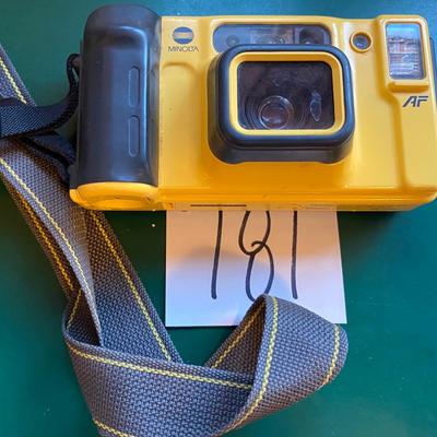 Minolta Weathermatic Camera