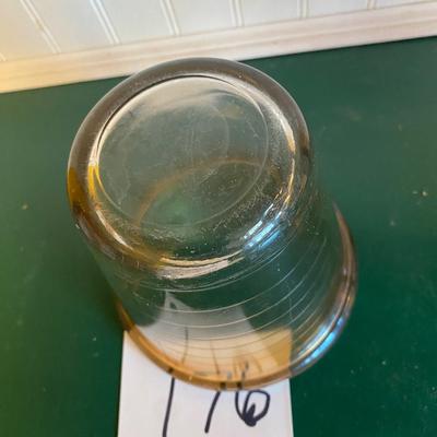 Vintage Hazel Atlas Glass Beater Jar-Measuring Cup