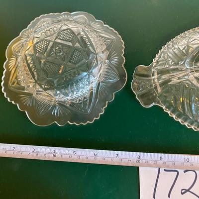 Candy Dish and Divided Dish