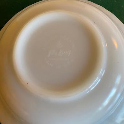 Vintage White Fire King Bowl