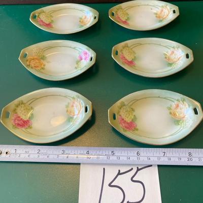 Set of 6 RS Germany Fish Bone Plates