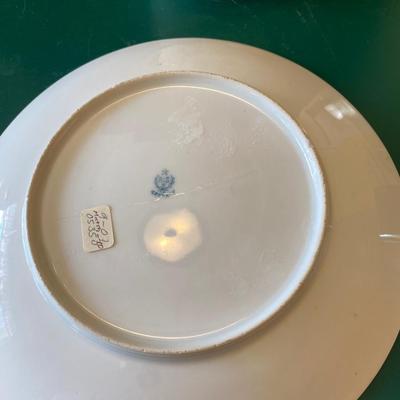 RS Silesia  Bone China Handpainted Sugar & Plate