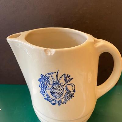 Oxford ware Pinapple Delft Pitcher & Bowl