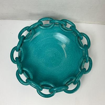 1084 Round Italian Chain Link Bowl