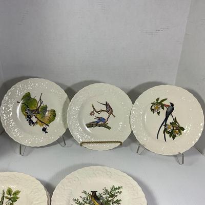1094 Vintage Alfred Meekins Bird Plates