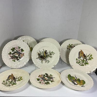 1094 Vintage Alfred Meekins Bird Plates