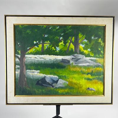 1133 Large Original Acrylic Landscape Painting