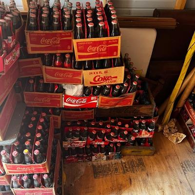 Lot of Collectors Coca Cola Bottles