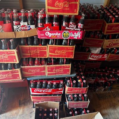 Lot of Collectors Coca Cola Bottles