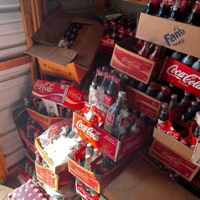 Lot of Collectors Coca Cola Bottles