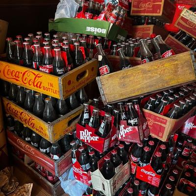 Lot of Collectors Coca Cola Bottles