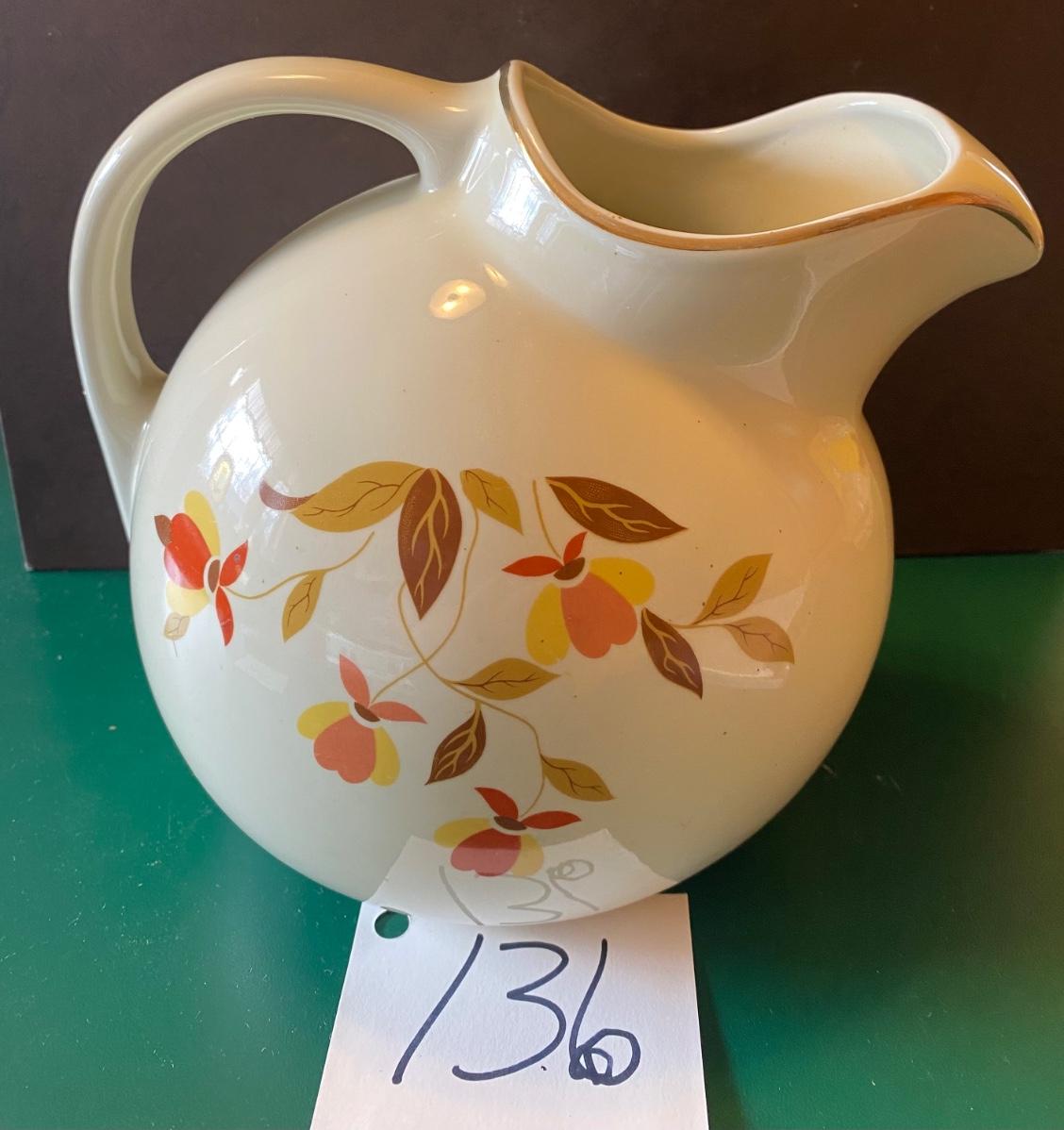 Jewel Tea Autumn offers Leaf Pitcher