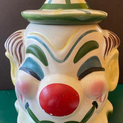 Seira-Vista California Clown Bust Cookie Jar
