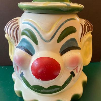 Seira-Vista California Clown Bust Cookie Jar