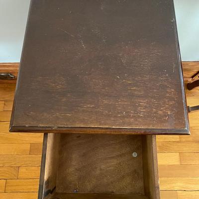 Small Dark Side Table