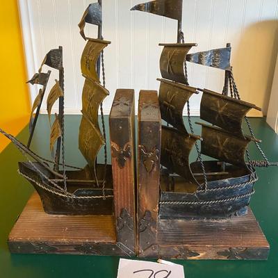 Ship Bookends