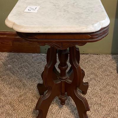 Vintage Marble Top Table