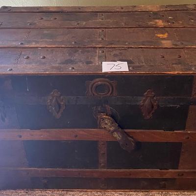 Vintage Trunk on Casters