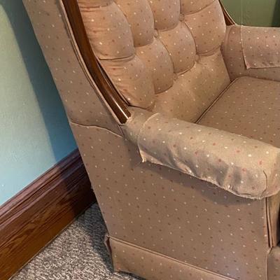Two Vintage Swivel Rockers