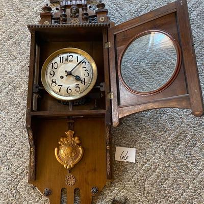 1865 Gustco Becker Silesia Berlinger Clock