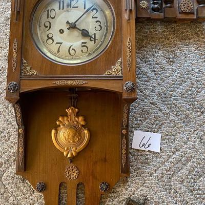 1865 Gustco Becker Silesia Berlinger Clock