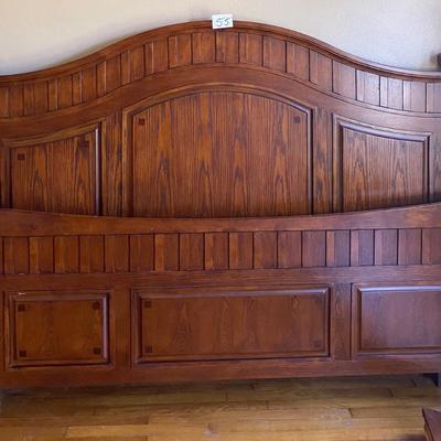 Kg/CK Poster Bed Frame Oak Stain Finish