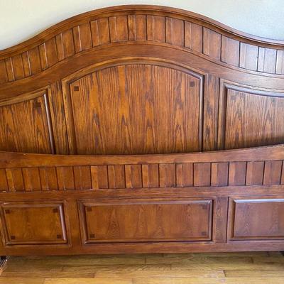 Kg/CK Poster Bed Frame Oak Stain Finish