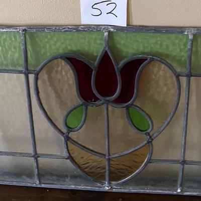 Vintage Stain Glass Window