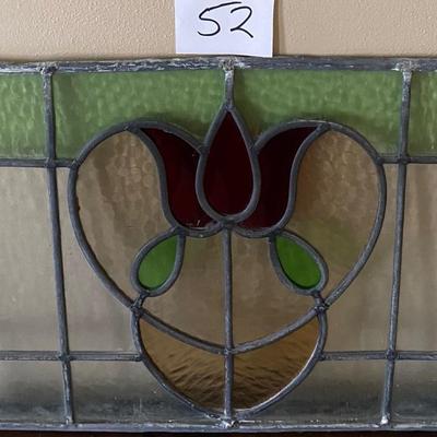 Vintage Stain Glass Window