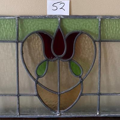 Vintage Stain Glass Window