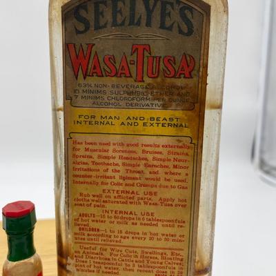 Seelyeâ€™s Wasa-Tusa and 3 mini tobasco