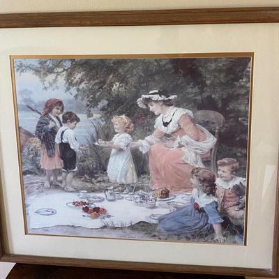 Framed Fredrick Morgan Print â€œCharityâ€