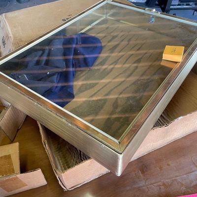 Gold Metal Table Top Display