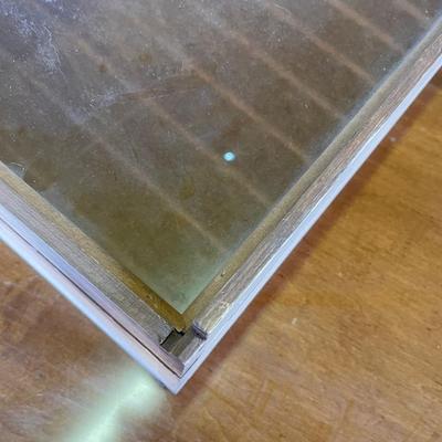 Pine deep table top display case